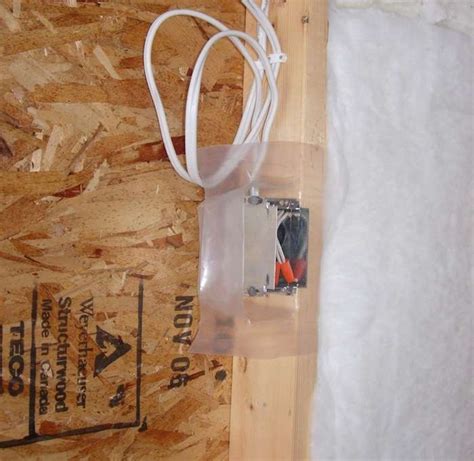 electrical vapor barrier box|vapour barrier electrical box installation.